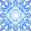 Icy Burst Mandala